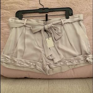 BCBG MAXAZRIA - Satin Shorts size 12 BNWT
